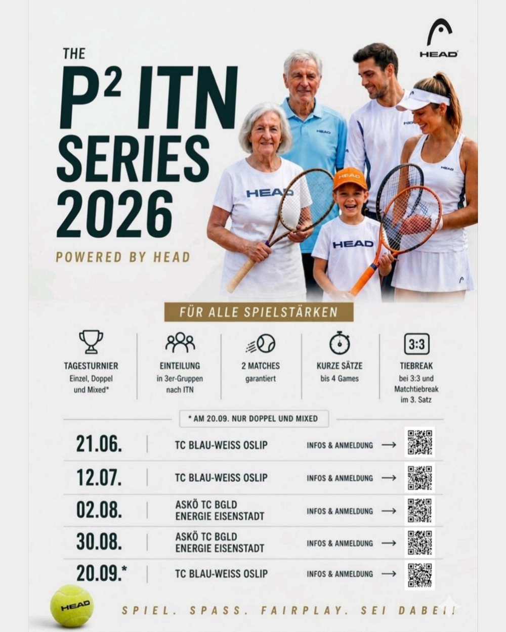 Die P² ITN Series macht Halt in Eisenstadt!
